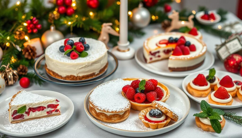 Kerst desserts voor een feestelijke afsluiting