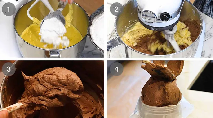 How to make chocolate buttercream