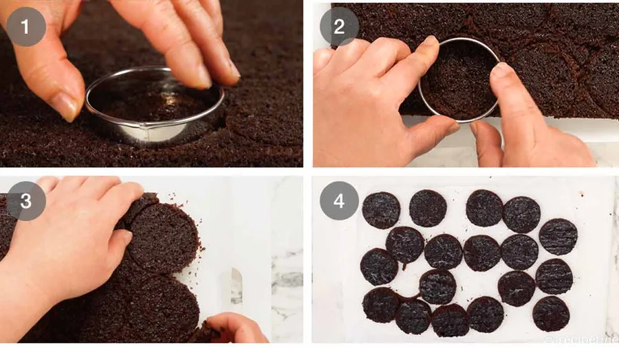 How to make mini chocolate cakes 2