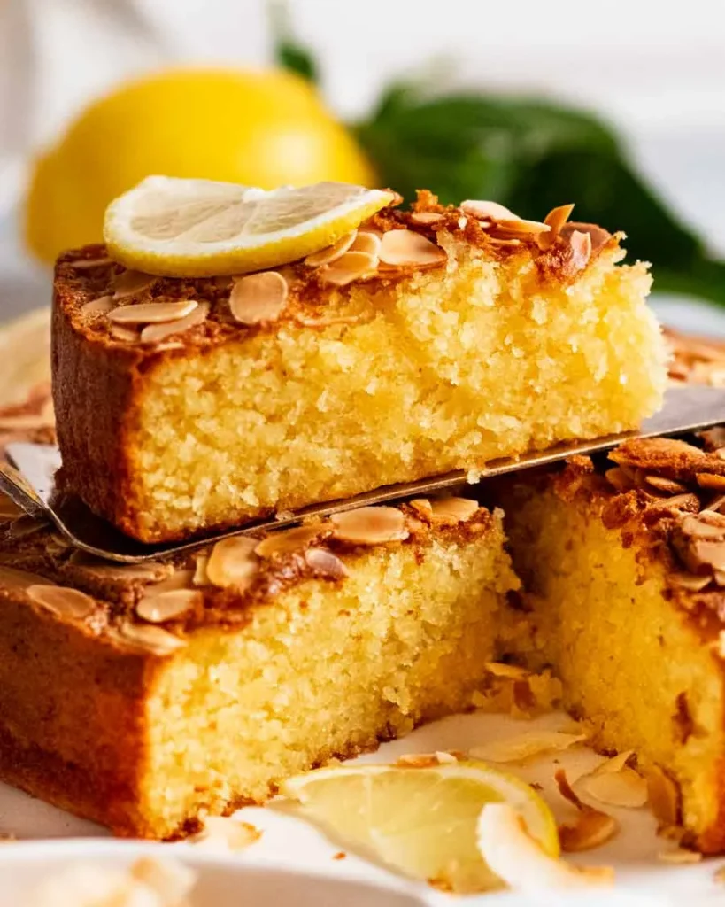 Easy Lemon Coconut Almond Cake - Delicious & Simple