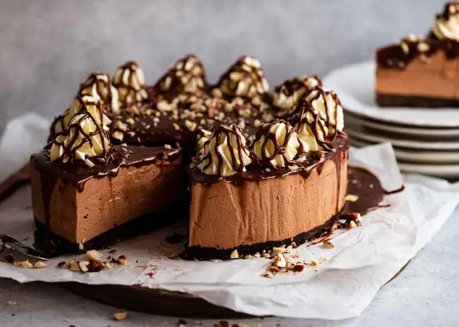 Nutella Cheesecake (No-Bake!)