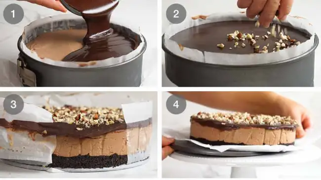 Nutella Cheesecake (No-Bake!)