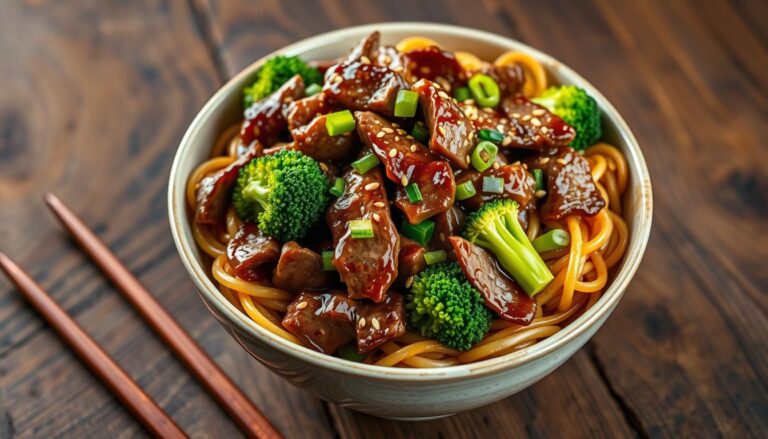 Beef and Broccoli Lomein