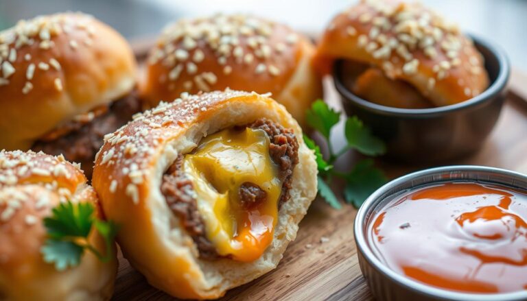 Garlic Parmesan Cheeseburger