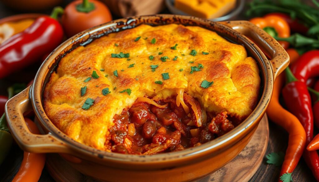 chili cornbread casserole