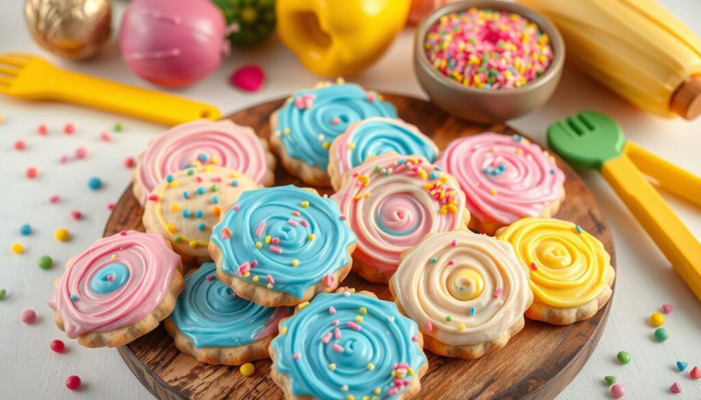 colorful cookie decorations