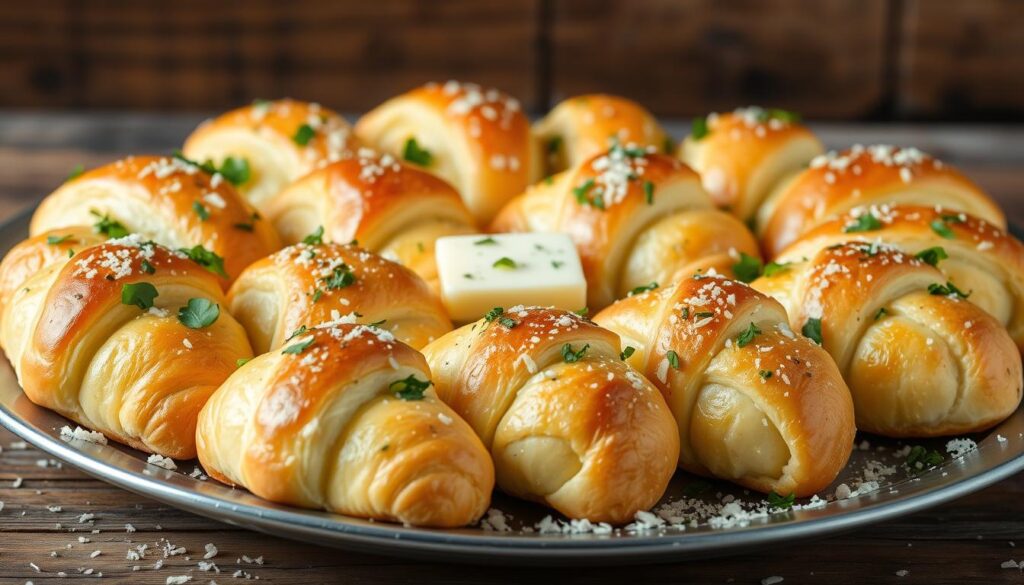 garlic bread using crescent rolls