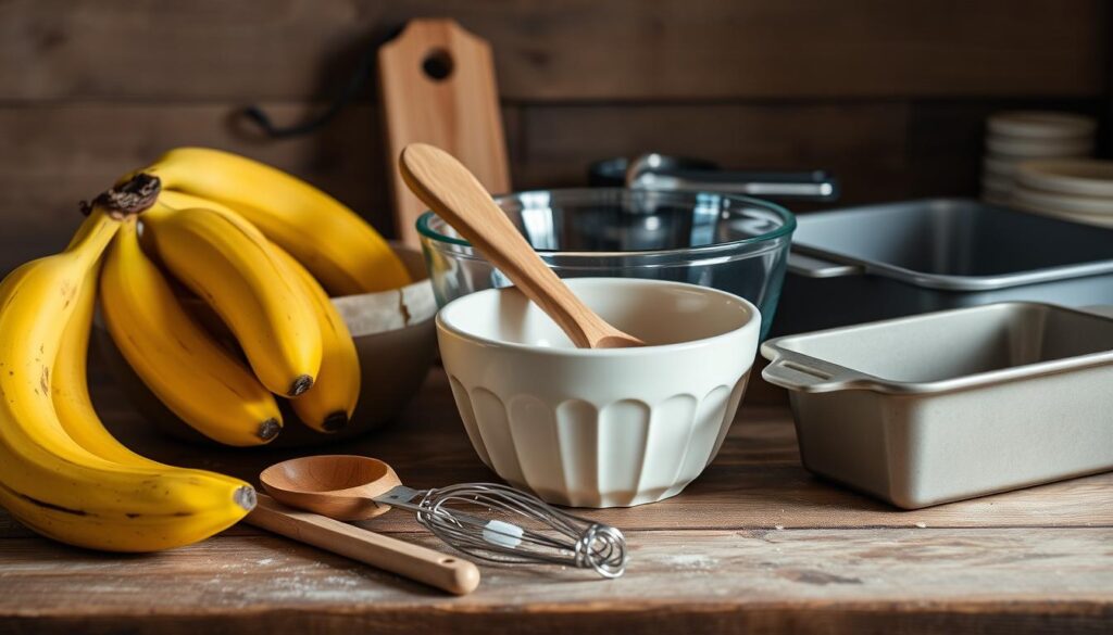 healthy banana bread recipe tools