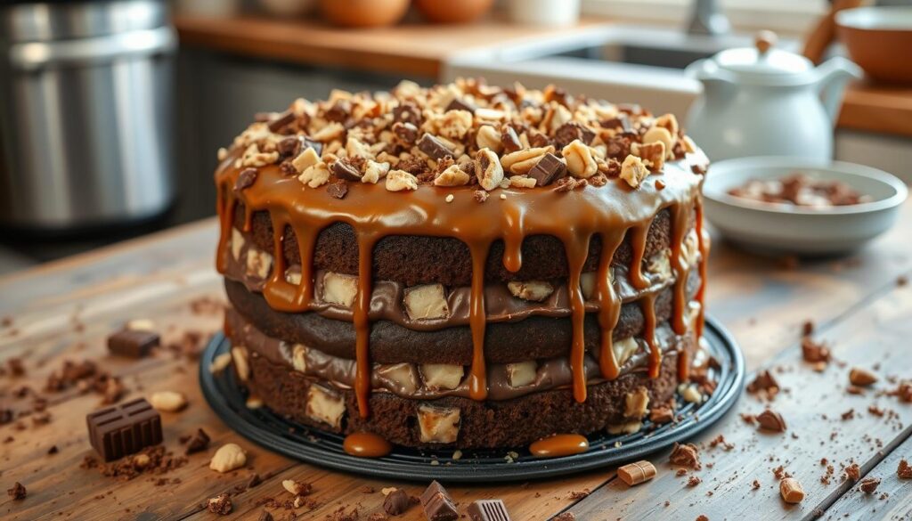 heath bars in cake