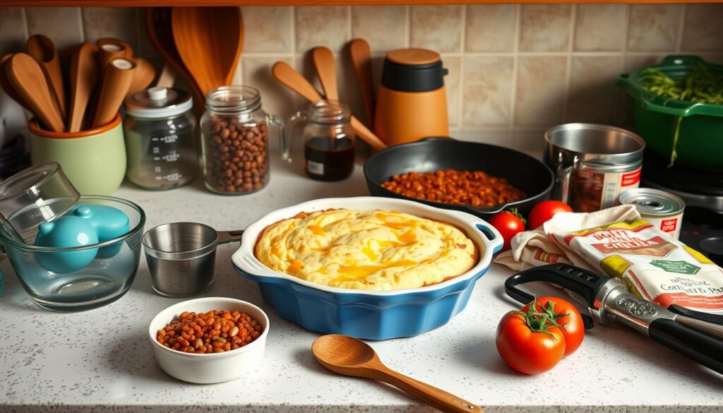 homemade chili pie equipment