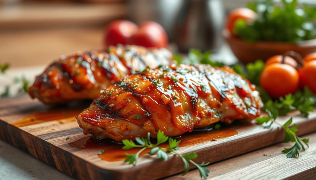 honey glazed grilled chicken