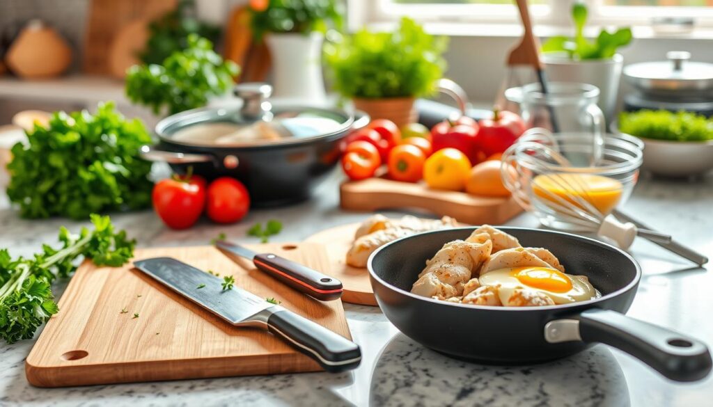 kitchen tools for chicken breakfast recipes