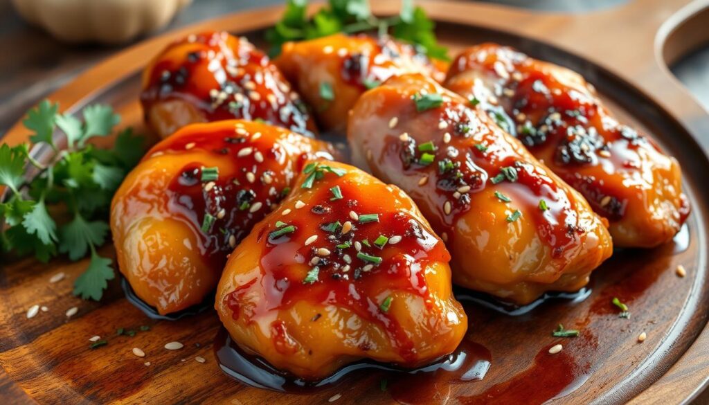 perfect glaze on chicken