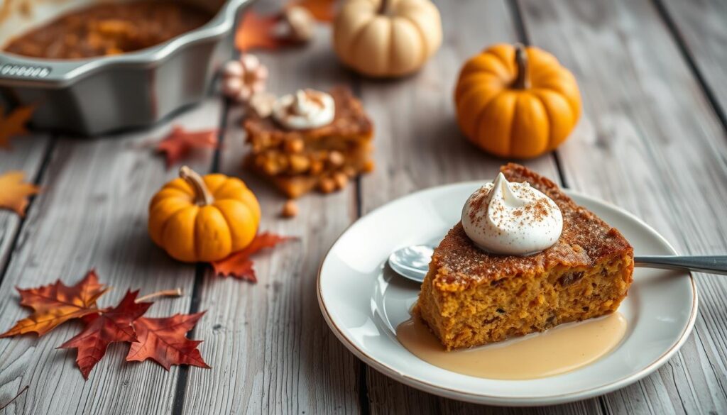 pumpkin dump cake recipe