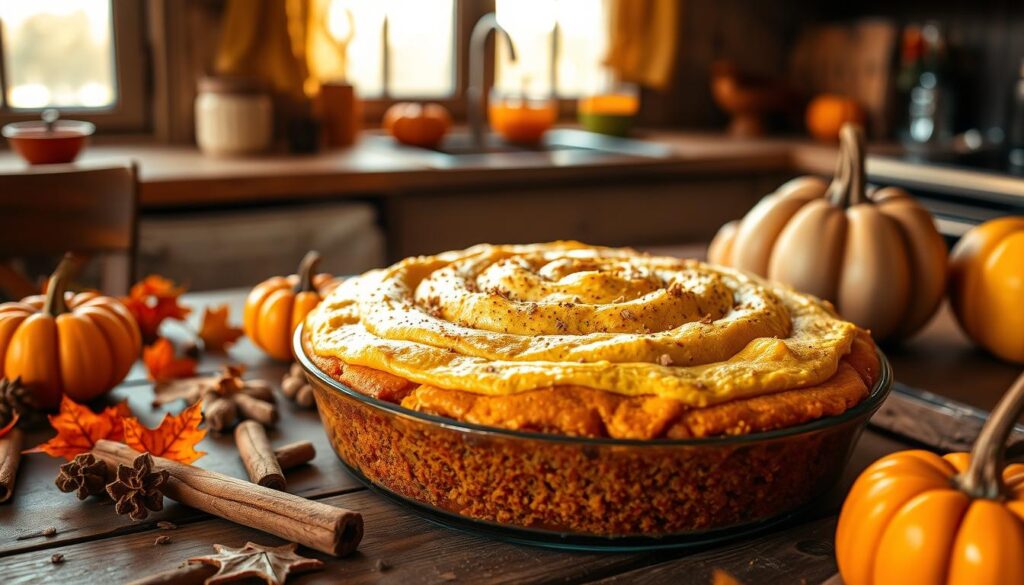 pumpkin dump cake recipe