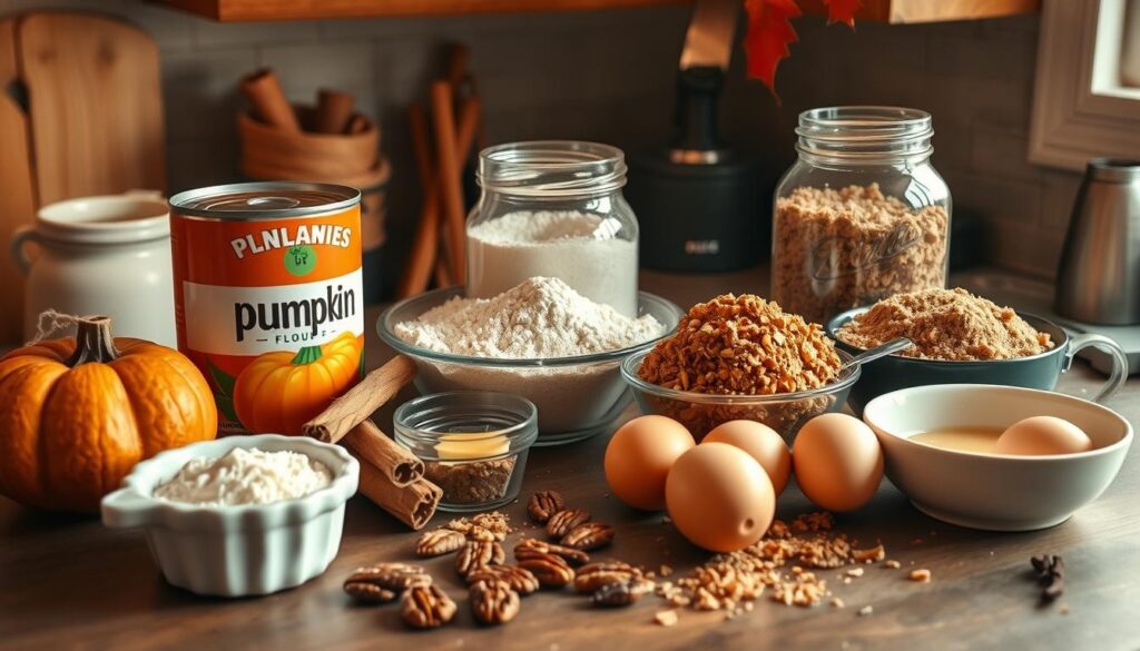 pumpkin spice cake ingredients