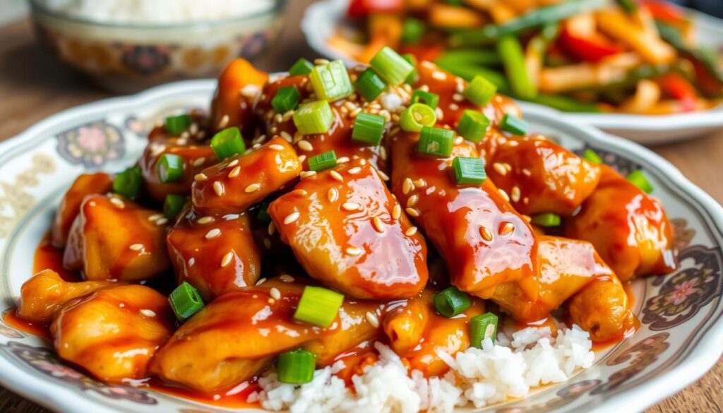 sesame chicken