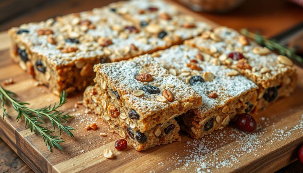 sourdough discard breakfast bars