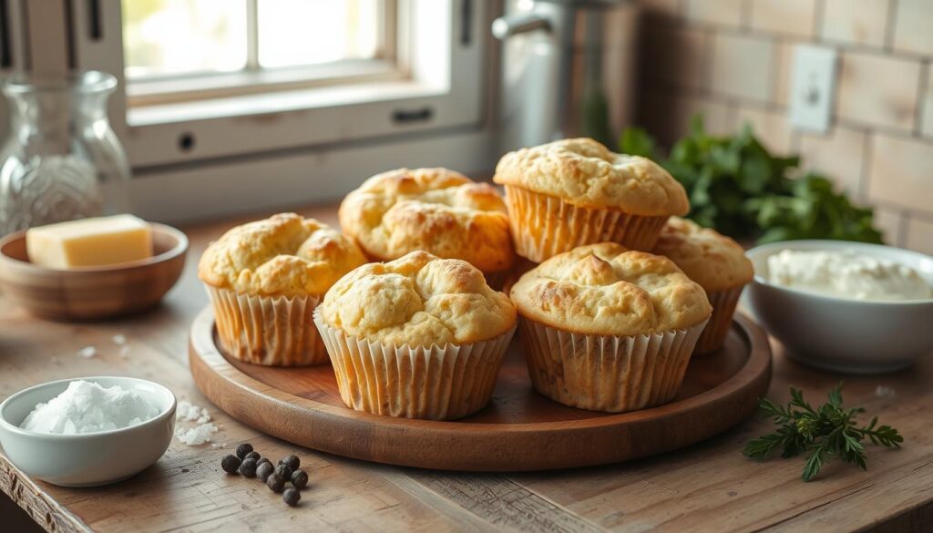 sourdough discard muffins