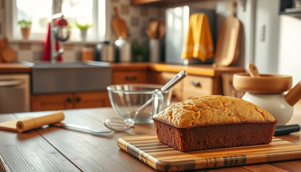 baking banana bread