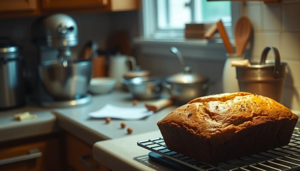 baking banana bread