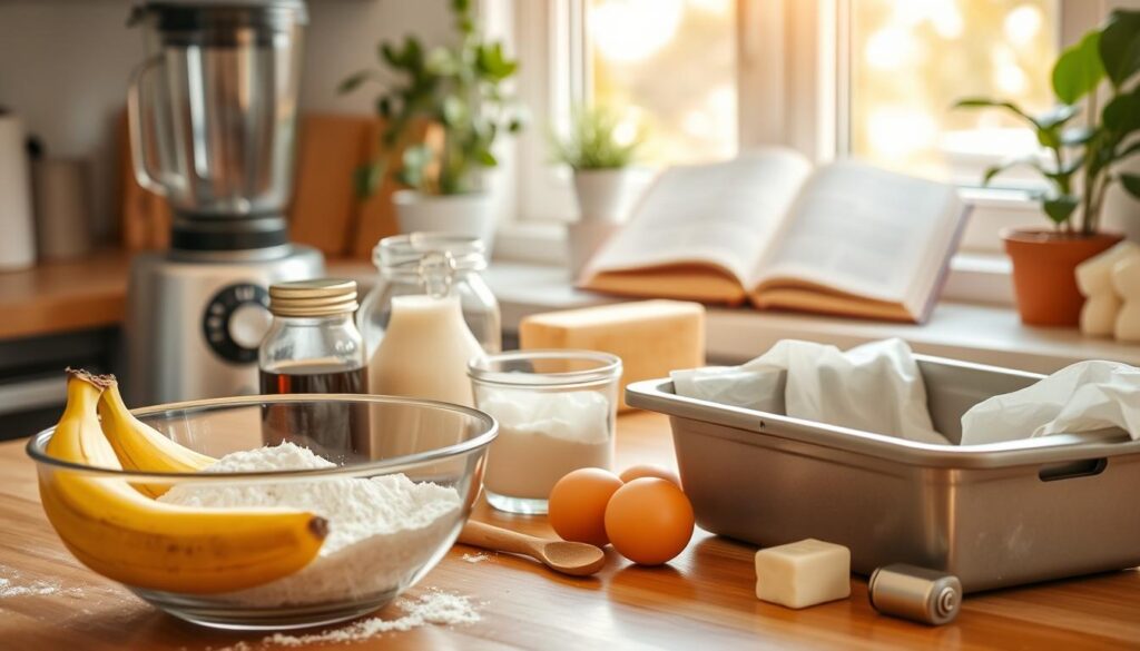 baking supplies for banana bread