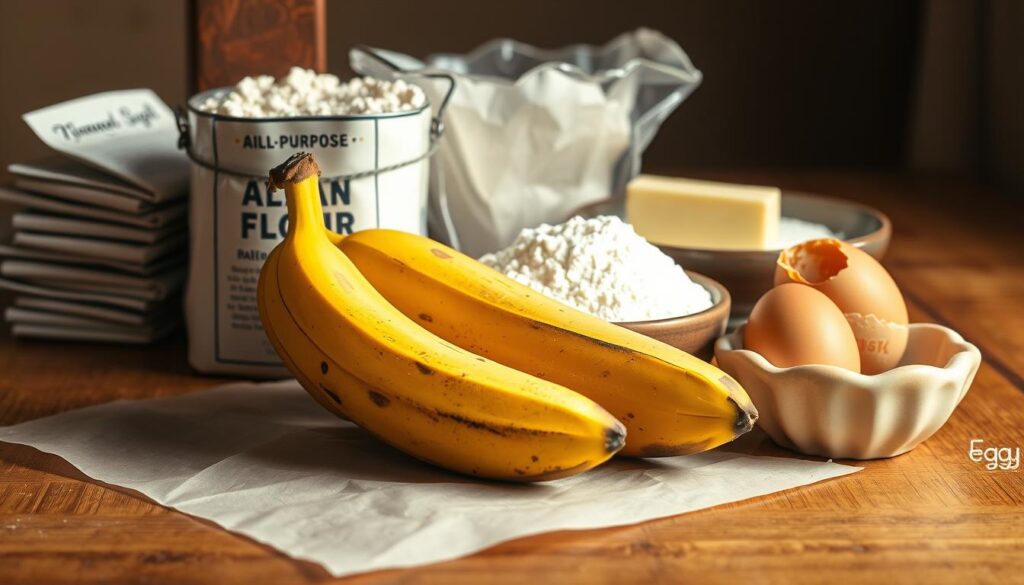 banana bread ingredients