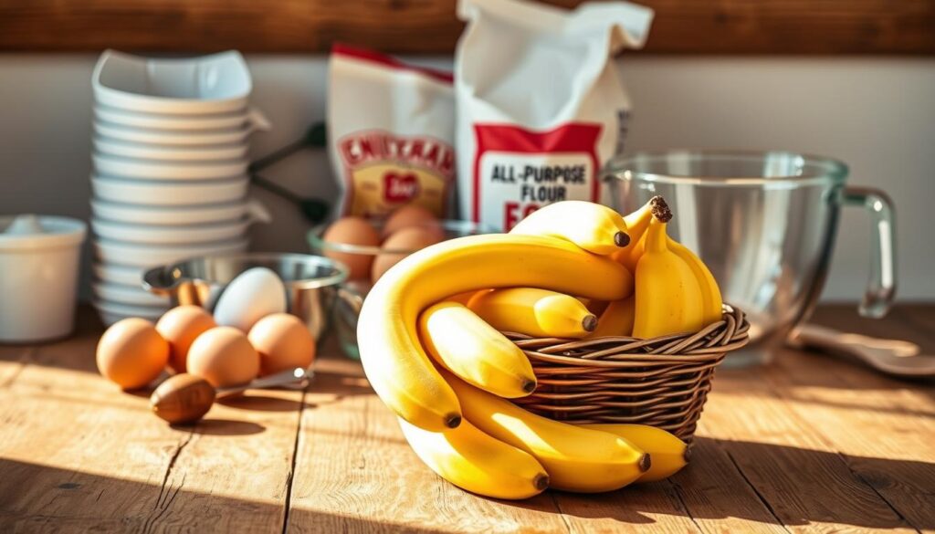 banana bread ingredients