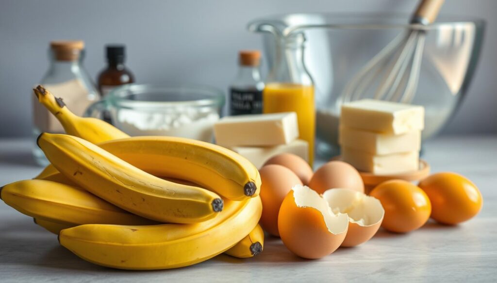 banana bread ingredients