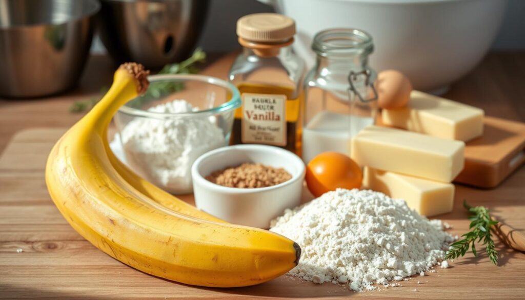 banana bread ingredients