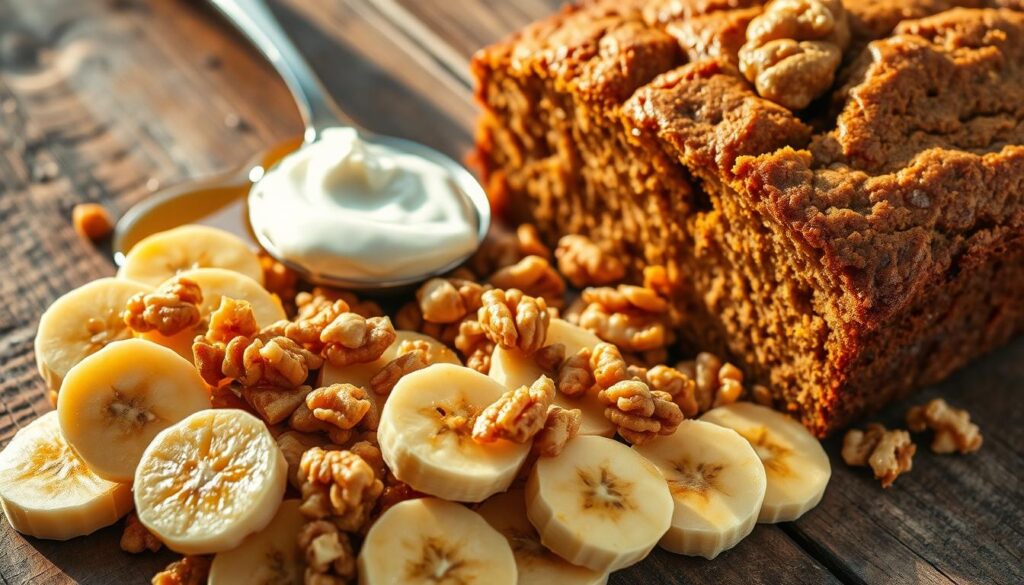 banana bread toppings