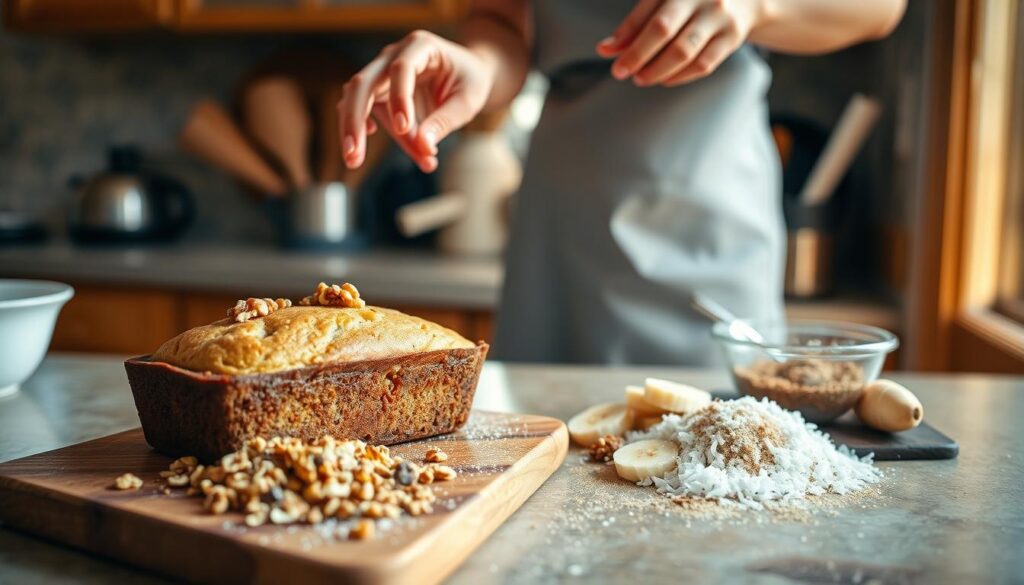 customizing banana bread