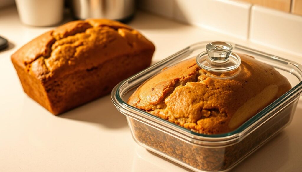 storing banana bread