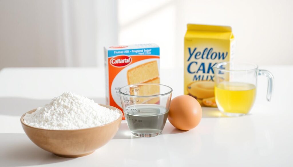 yellow cake mix ingredients