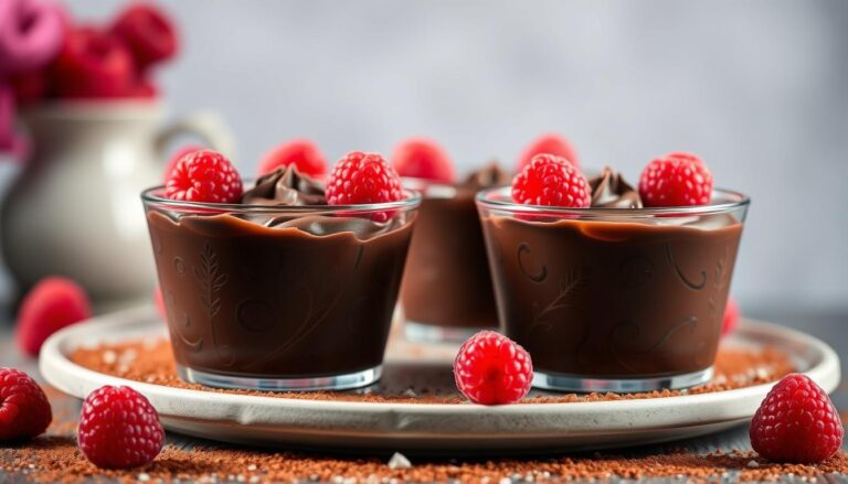 Chocolate dessert cups