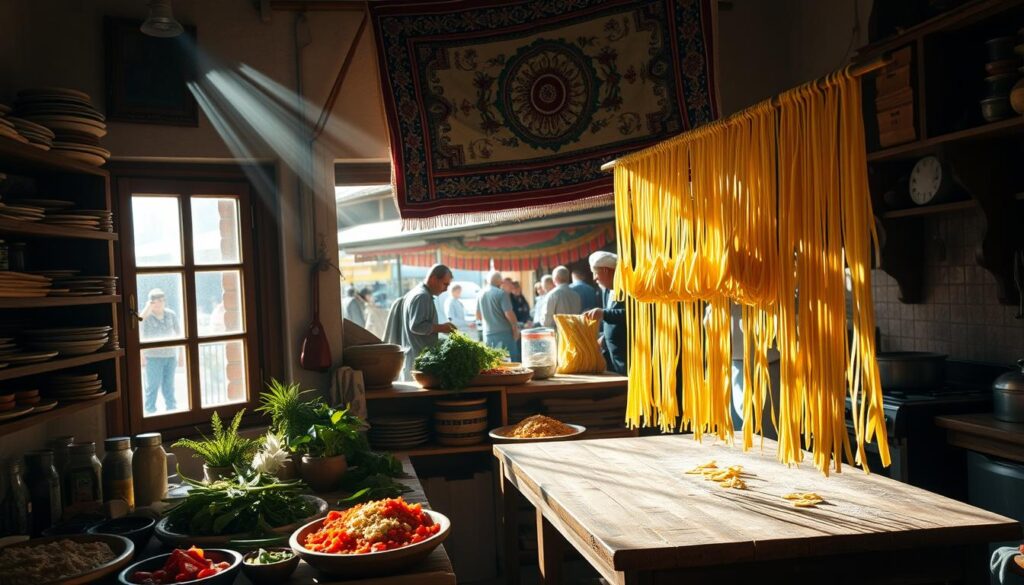 Cultural roots of Turkish pasta