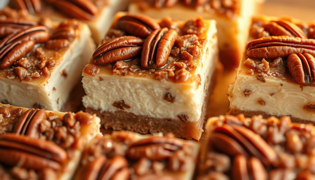 Pecan Pie Cheesecake Bars