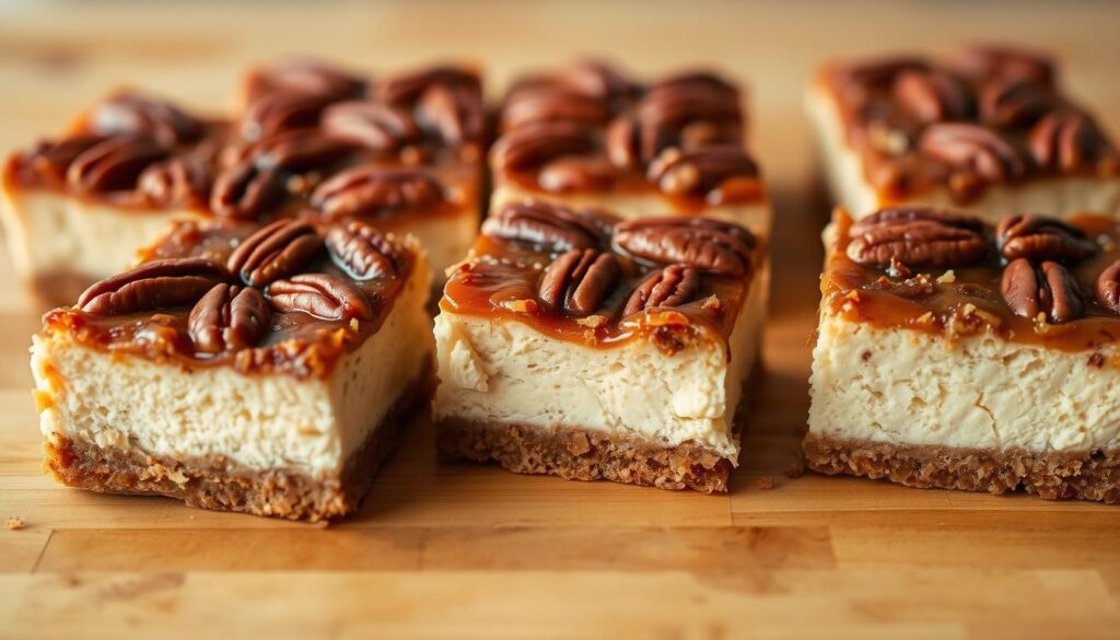 Pecan Pie Cheesecake Bars