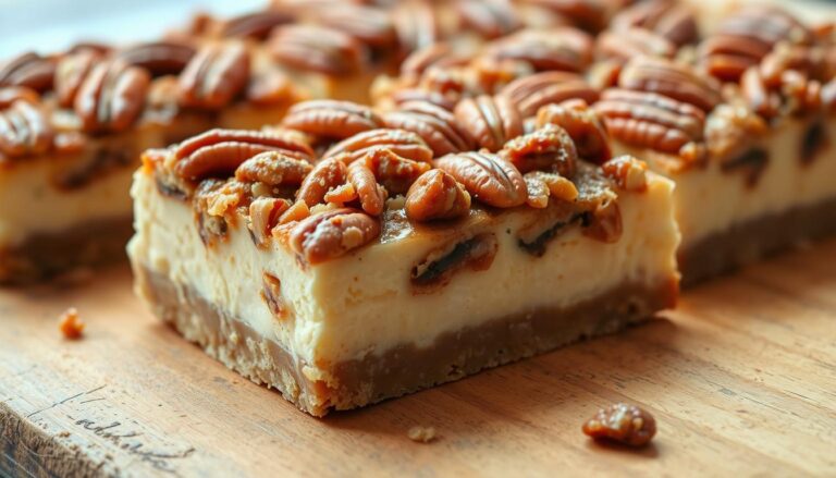 Pecan Pie Cheesecake Bars