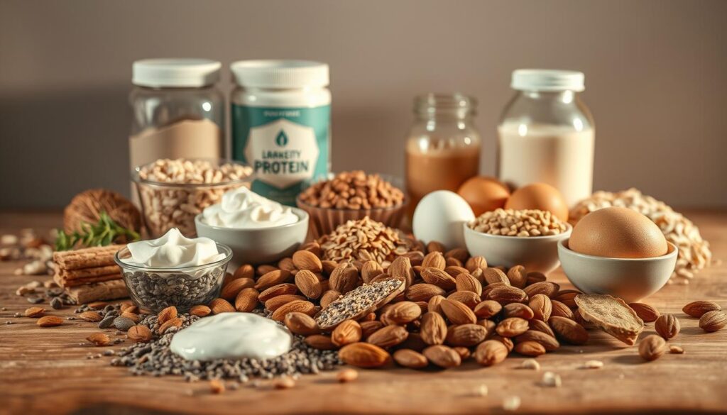 Protein dessert ingredients