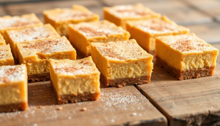 Pumpkin cheesecake bars