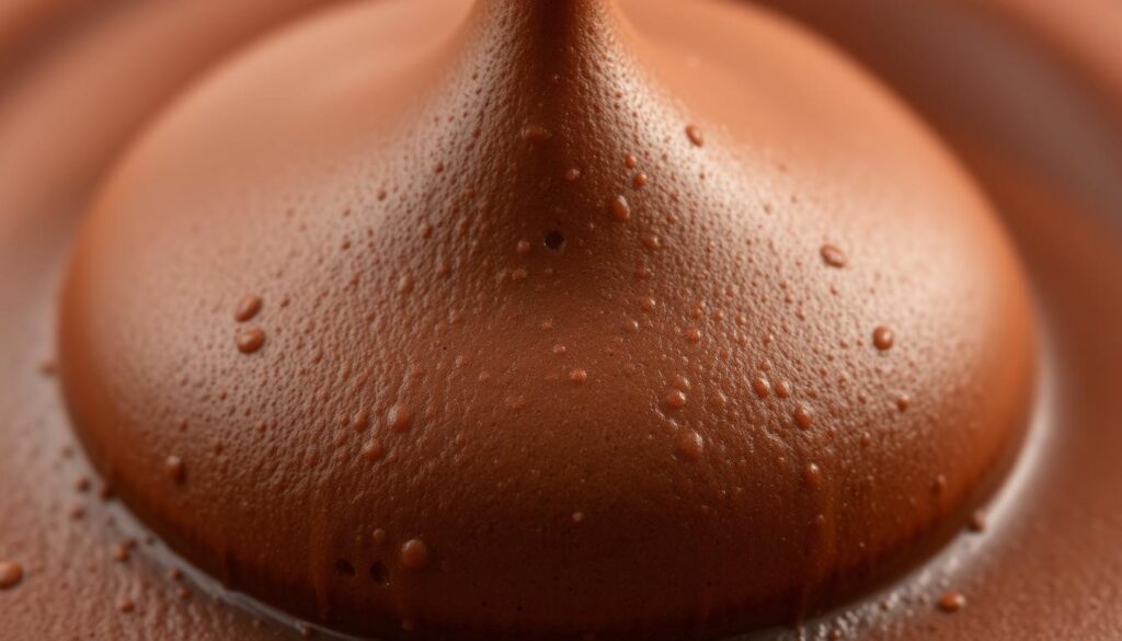 chocolate mousse texture