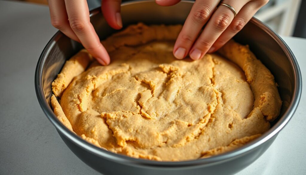 cookie crust preparation