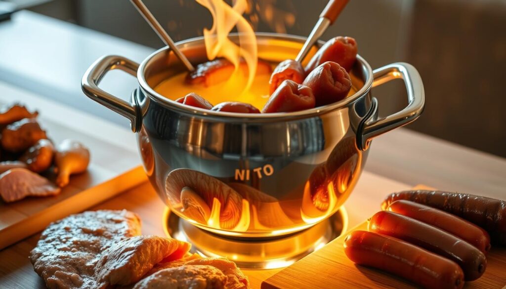 fondue pot