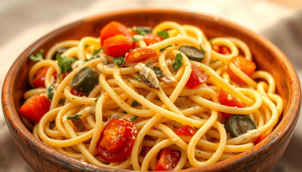 gluten-free pasta dish