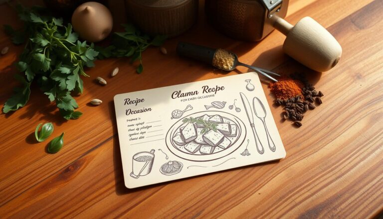 recipe card