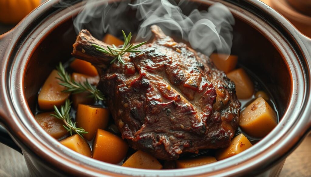 slow cooker venison roast