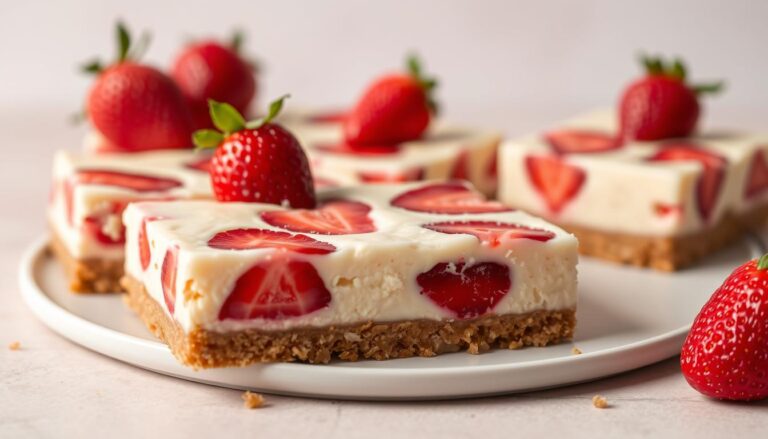 strawberry cheesecake bars