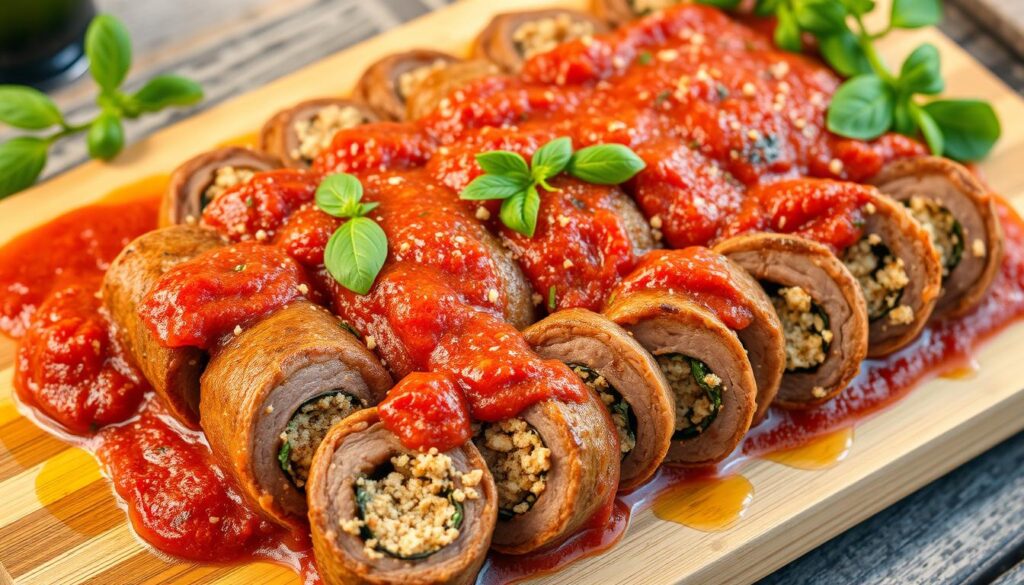 traditional italian braciole