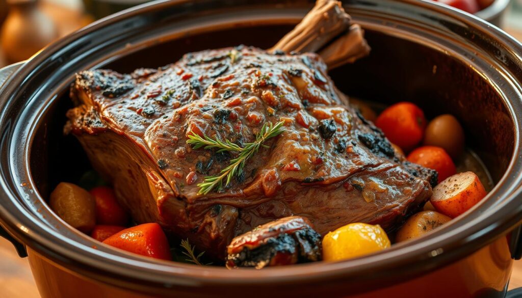 venison roast in crockpot